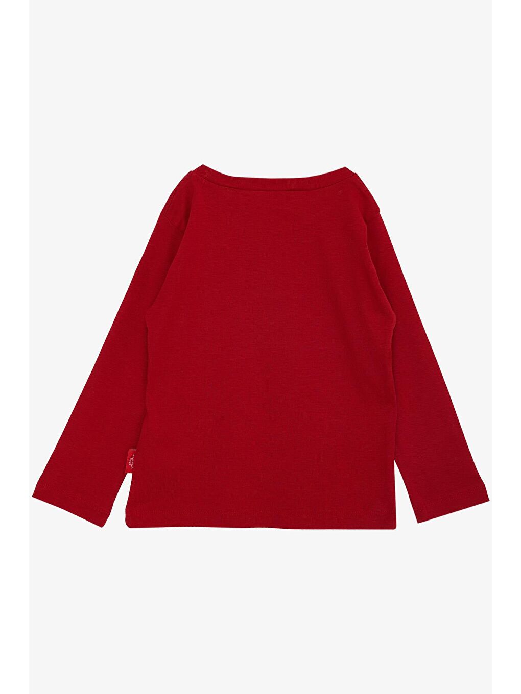 Erkek Çocuk Uzun Kollu Tişört Basic Kırmızı (1-4 Yaş)-1