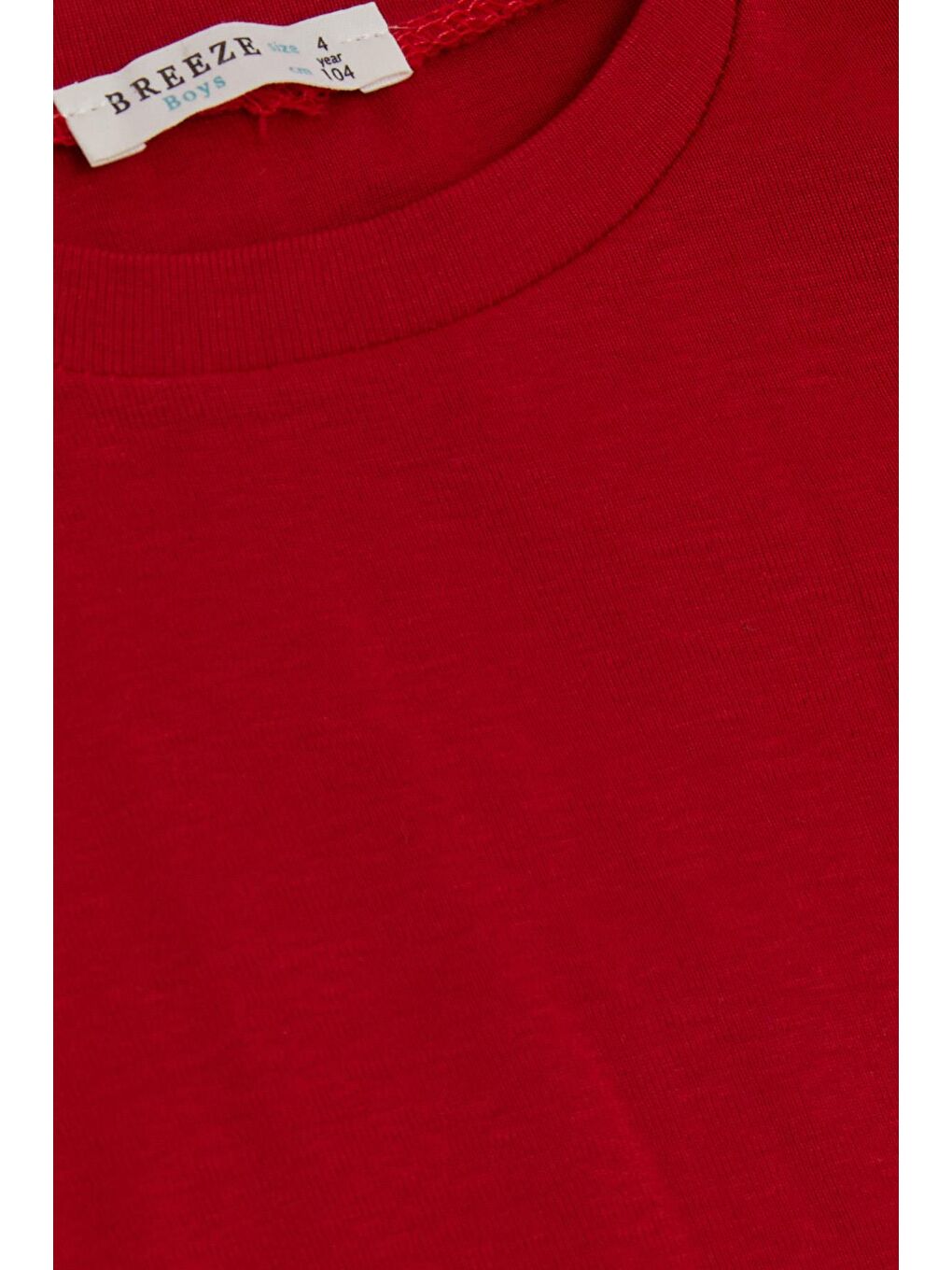 Erkek Çocuk Uzun Kollu Tişört Basic Kırmızı (1-4 Yaş)-2