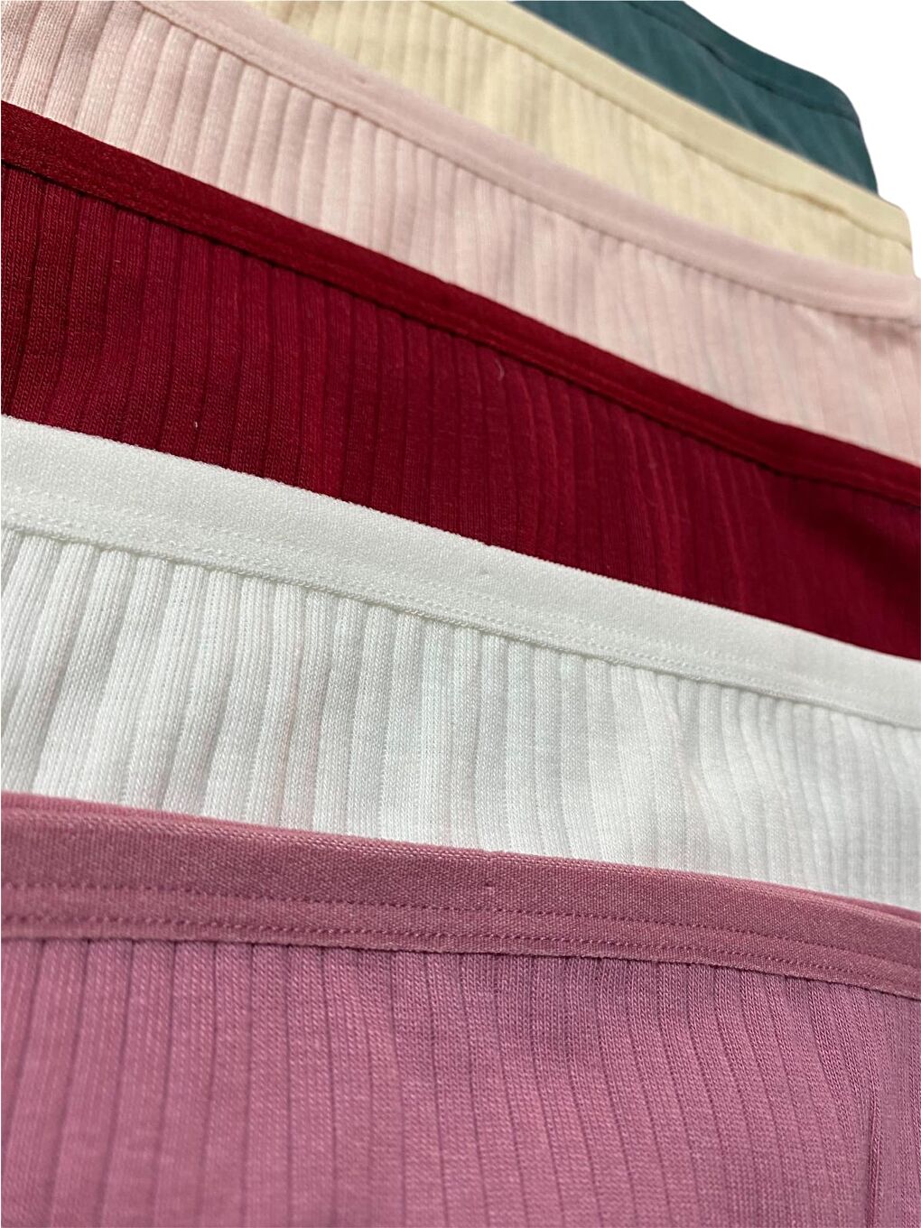 6'lı Kadın Karışık %100 Pamukl Yüksek Kalite Esnek Bikini Külot-1