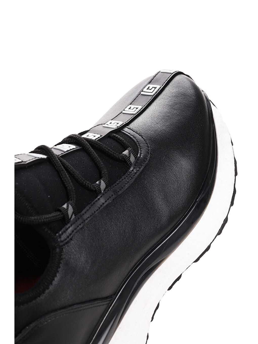 Siyah Deri Bağcıklı Erkek Casual Ayakkabı 152-17391-5