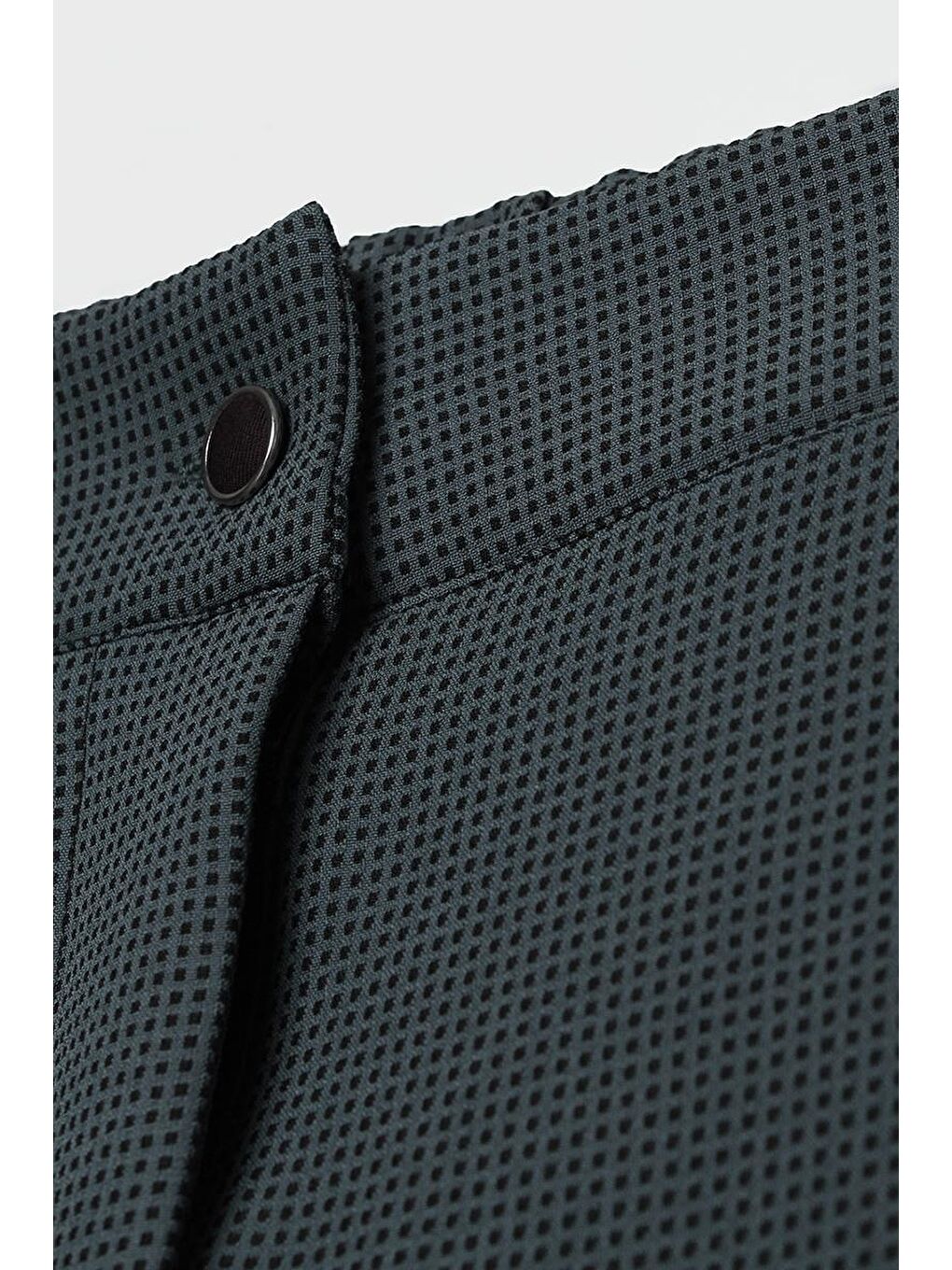 Açık Yeşil-İspanyol Paça Rahat Pantolon-4