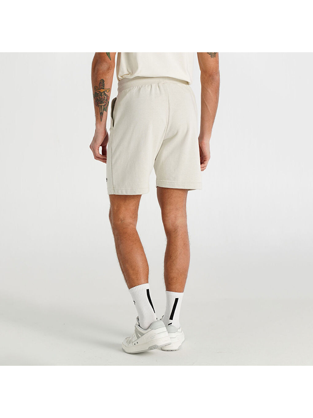 Rosso Erkek Ekru Şort-1