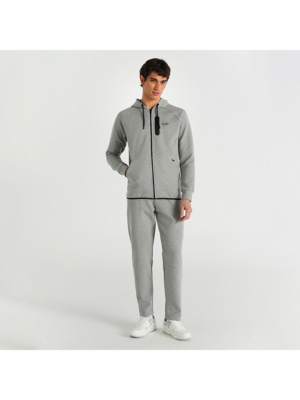 Nova Erkek Gri Eşofman Altı-2