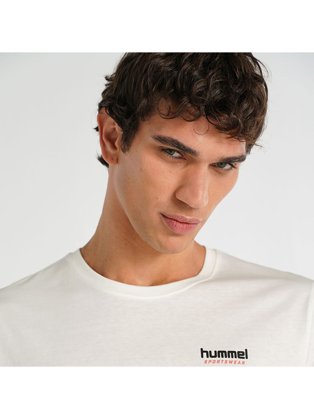 Member Erkek Beyaz Yuvarlak Yaka Tişört-2