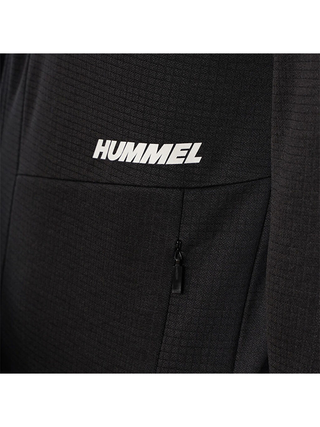 Tinsel Erkek Siyah Dik Yaka Fermuarlı Sweatshirt-4