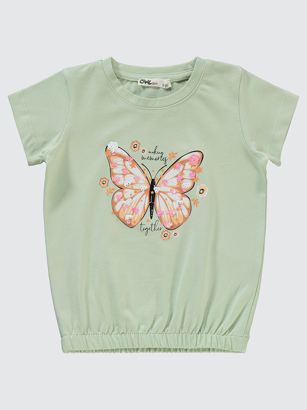 Girls Kız Çocuk Takım 2-5 Yaş Çağla Yeşili-2