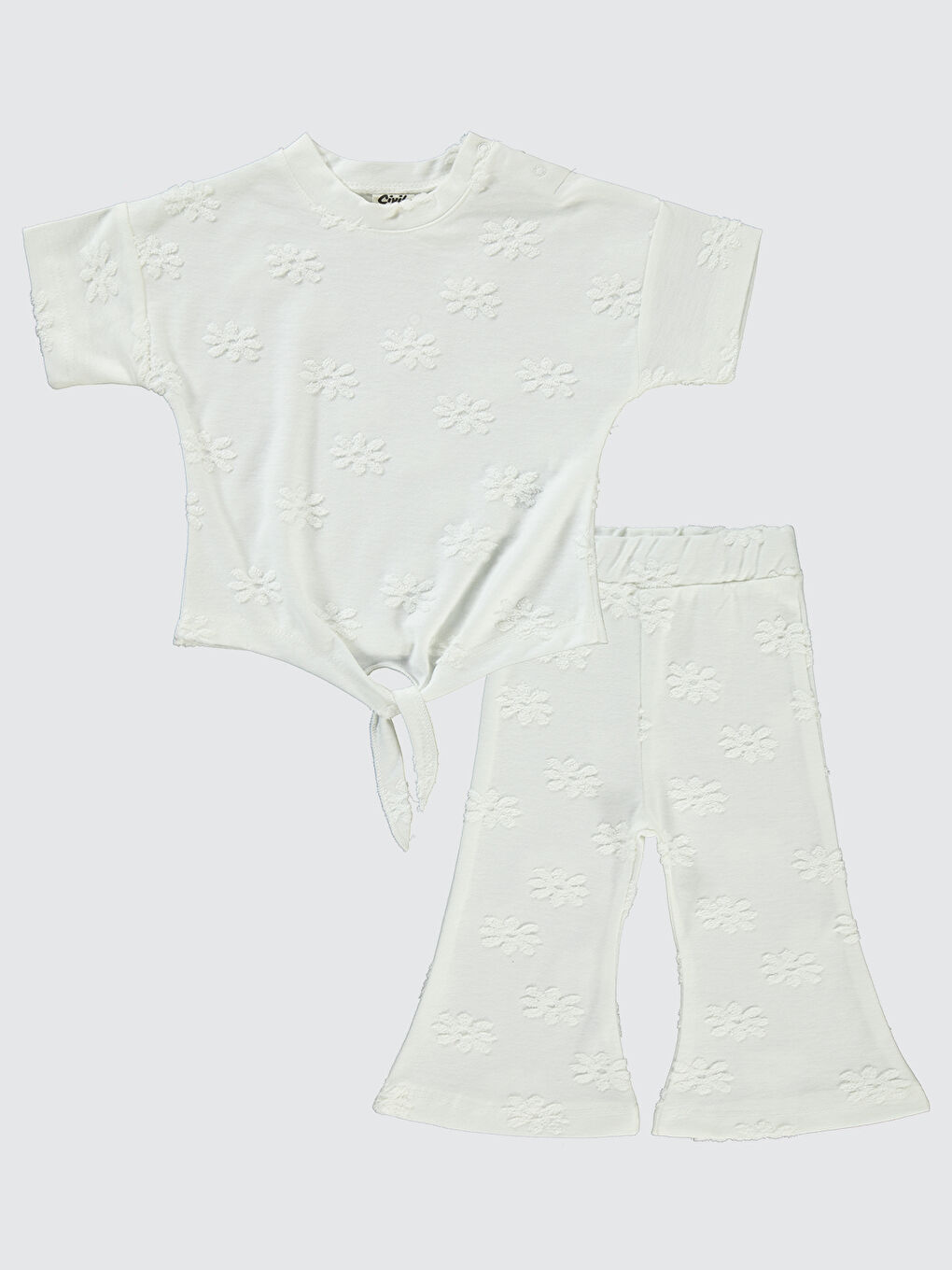 Baby Kız Bebek Takım 6-18 Ay Ekru