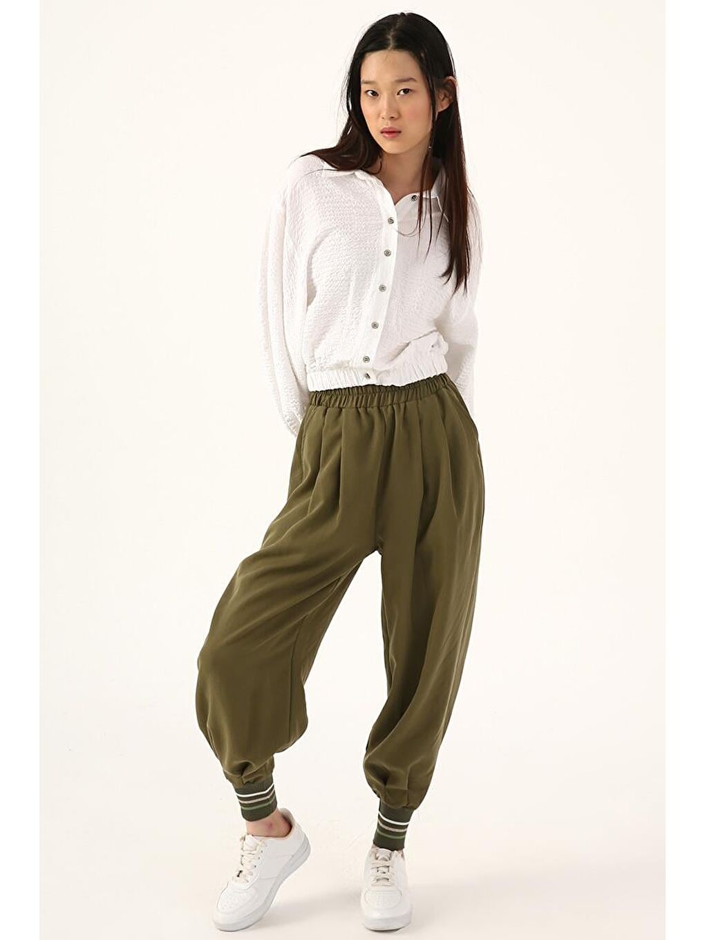 Haki-Rahat Kalıp Pantolon