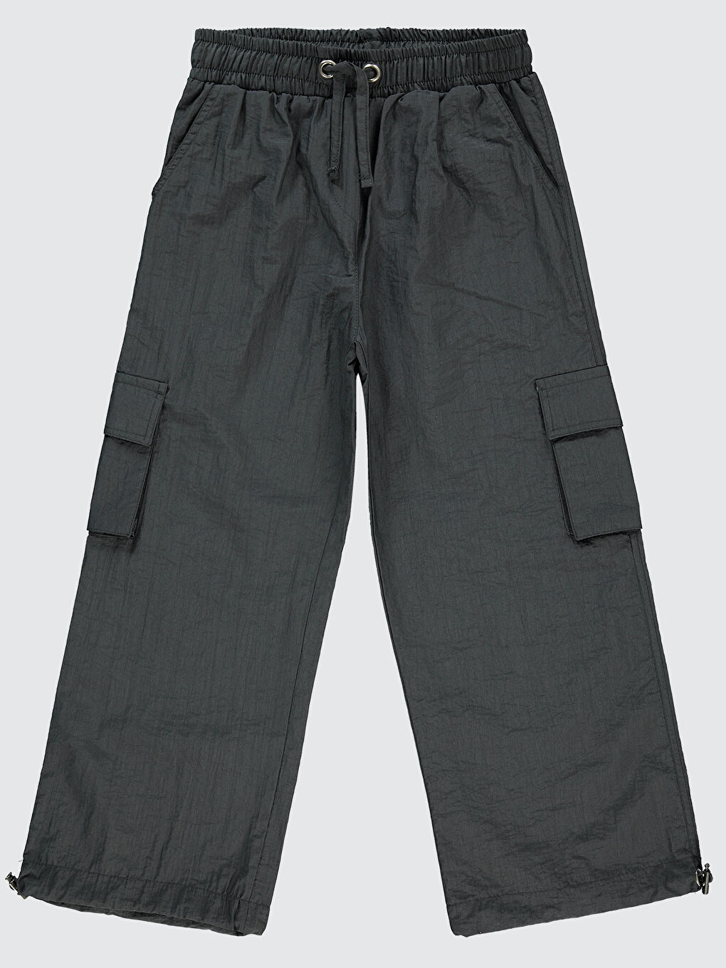 Gri Girls Kız Çocuk Pantolon 6-9 Yaş Füme