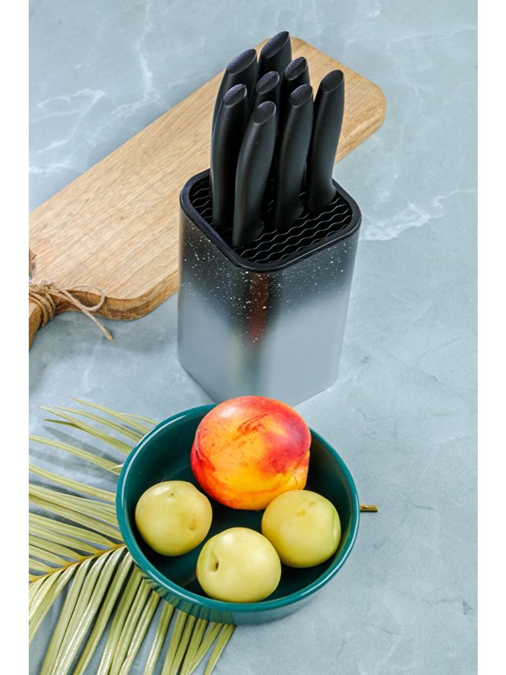 Renksiz CKR2841 Junior 9 Parça Bıçak Seti - Gümüş