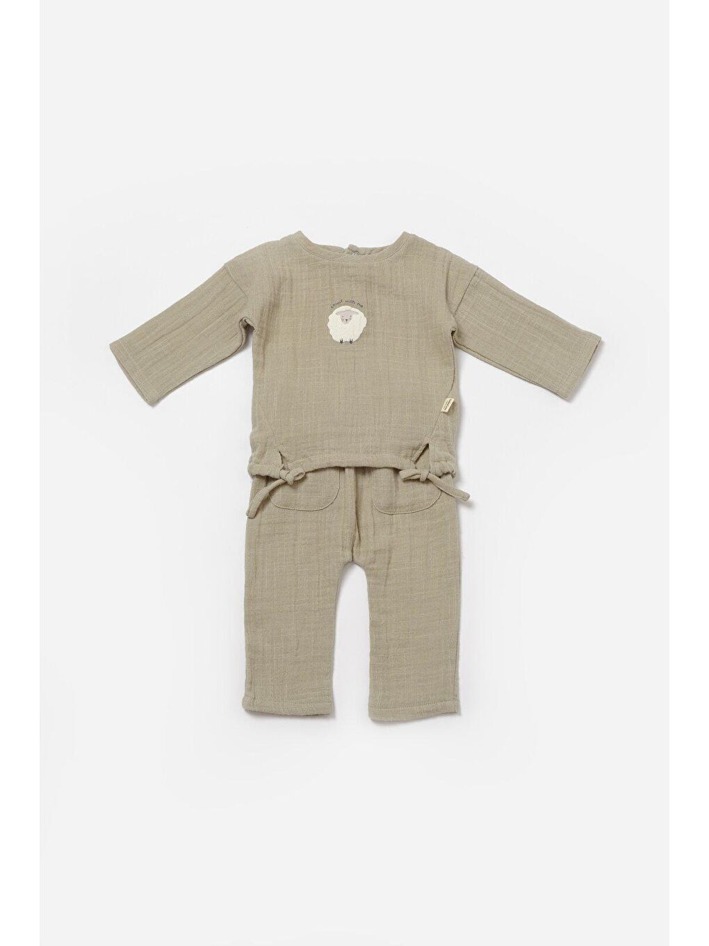 Yeşil Müslin Alt&Üst Takım-1