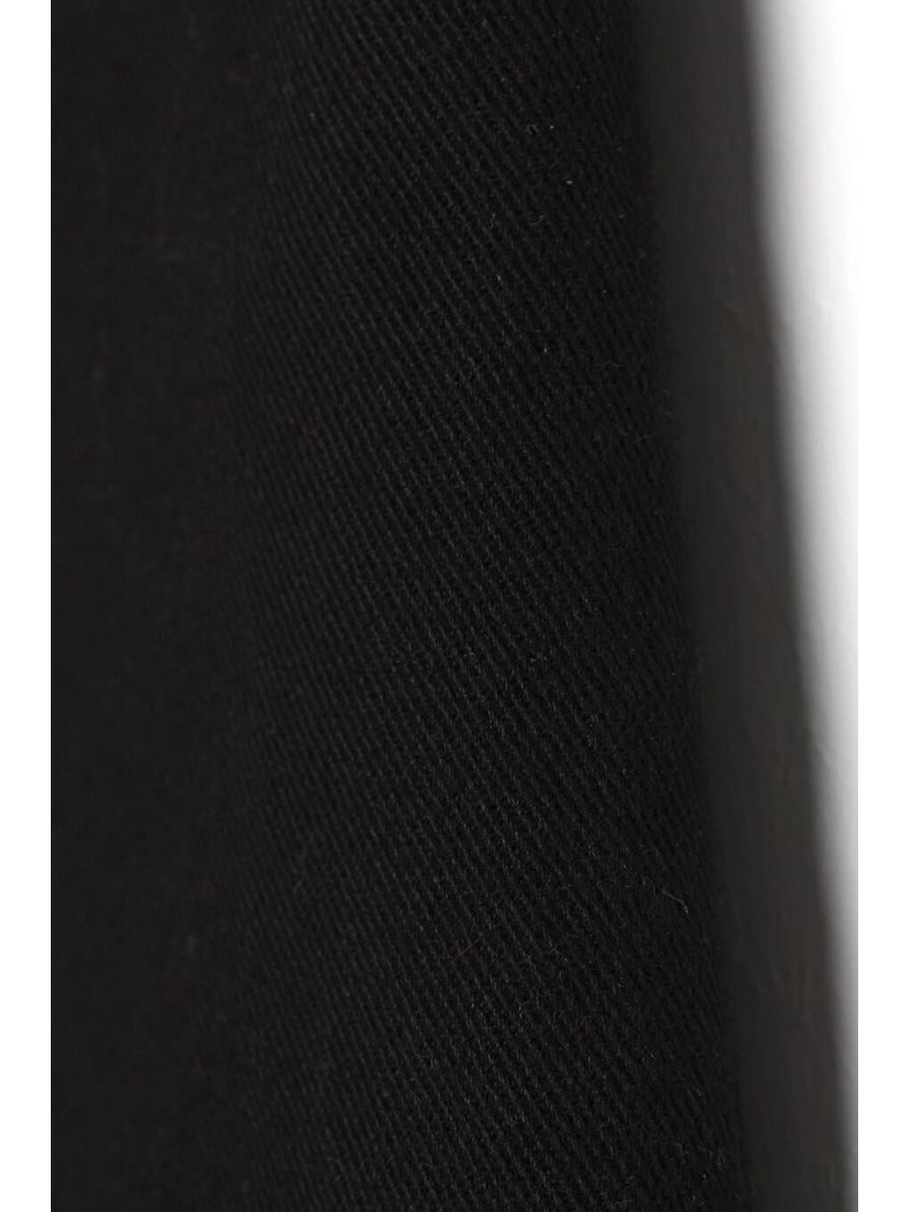 Siyah-Pamuklu Paçası Püsküllü Pantolon-4