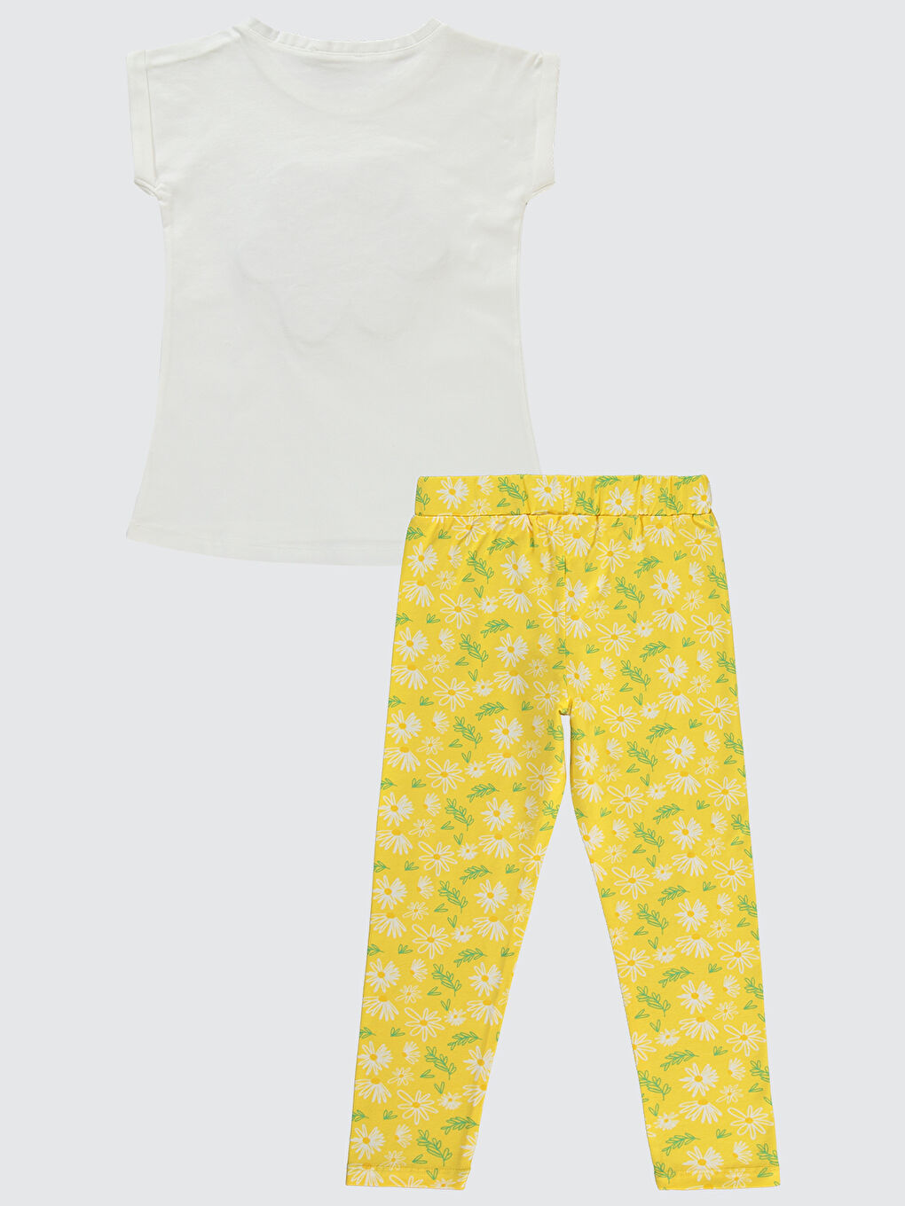 Sarı Girls Kız Çocuk Takım 6-9 Yaş Ananas-1