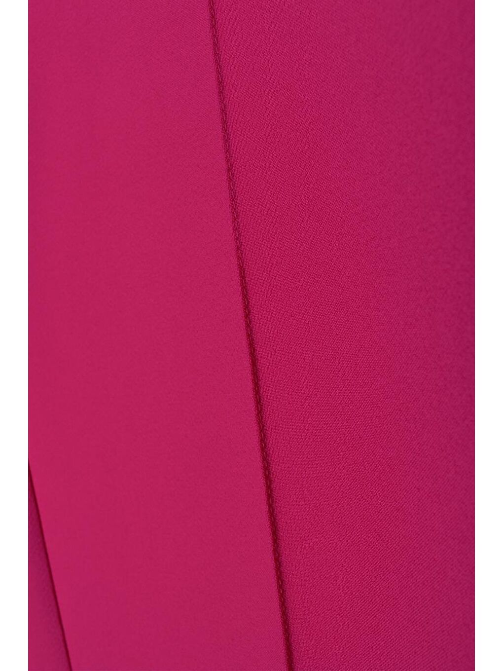 Fuşya-Nervürlü Palazzo Pantolon-7
