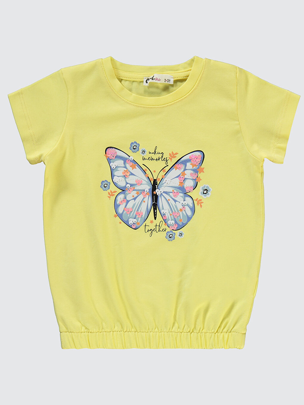 Girls Kız Çocuk Takım 2-5 Yaş Sarı-2