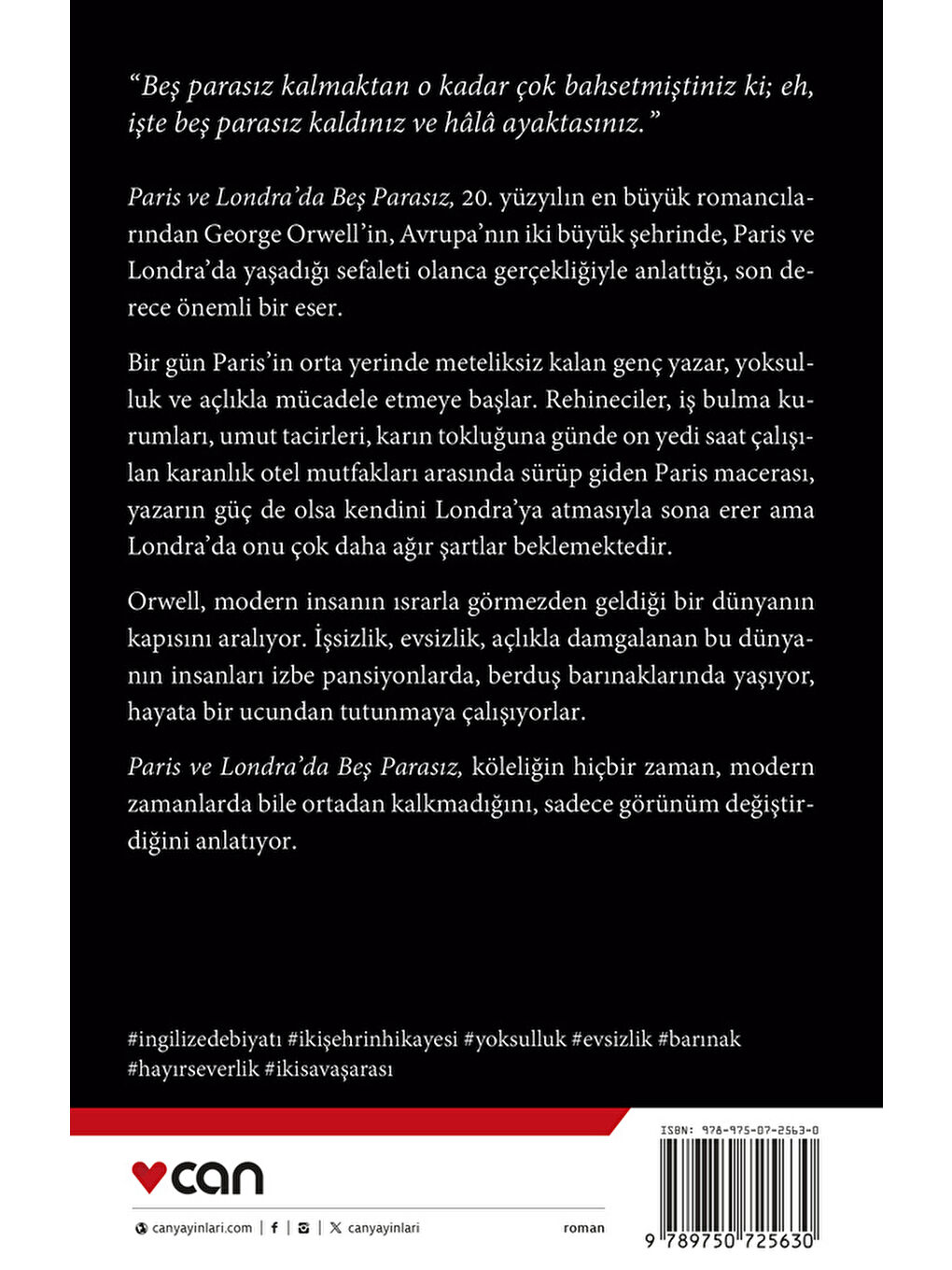 Paris ve Londra'da Beş Parasız-2