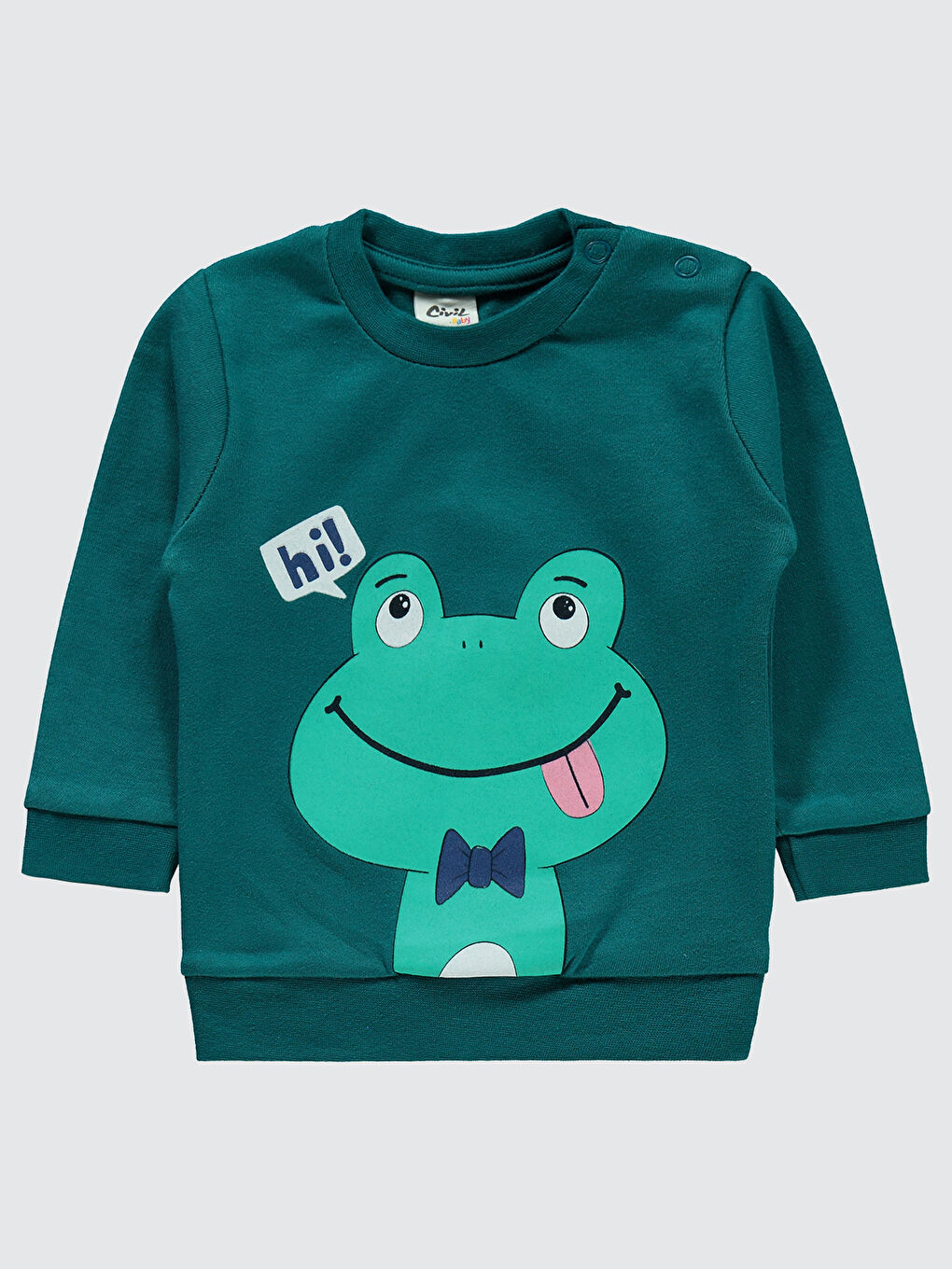 Baby Erkek Bebek Takım 6-18 Ay Petrol Yeşili-2