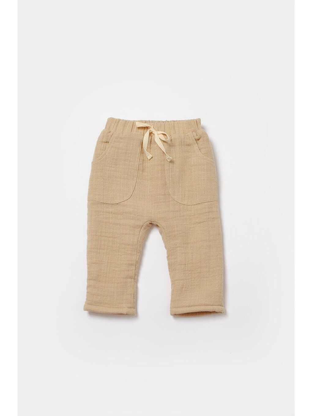 Bej Müslin Alt&Üst Takım-4