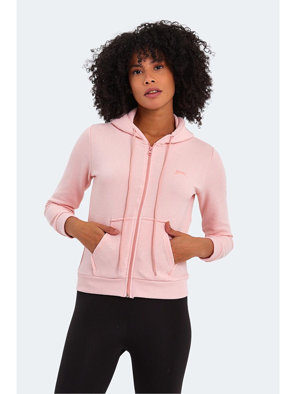 SLAZENGER Pudra Pembe PEMA I Kadın Sweatshirt Pudra