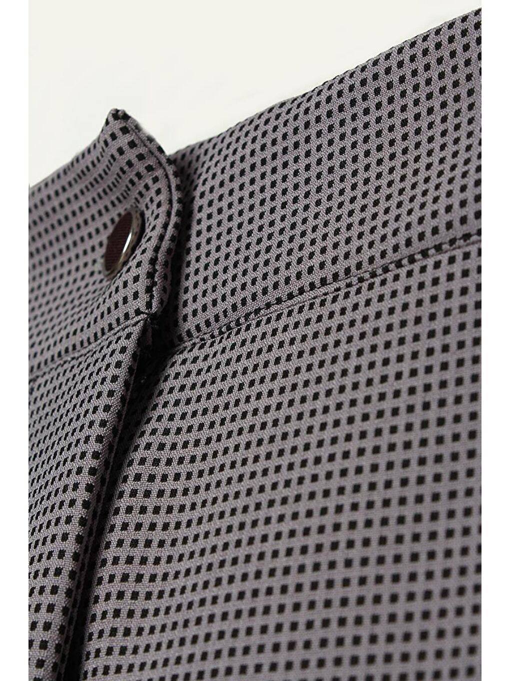 Gri-İspanyol Paça Rahat Pantolon-3