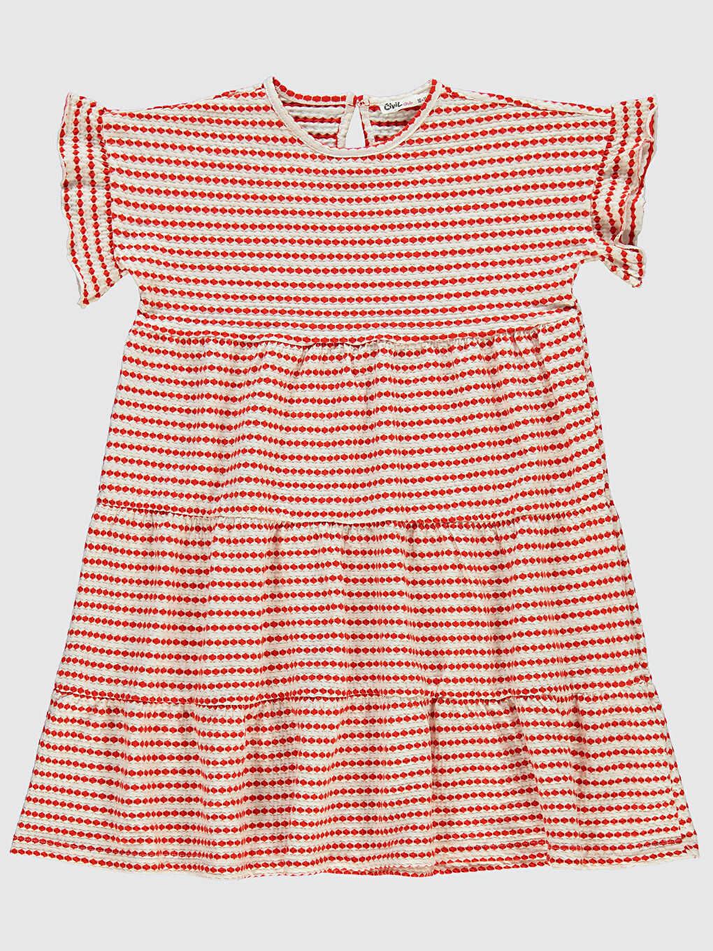 Girls Kız Çocuk Elbise 10-13 Yaş Mercan