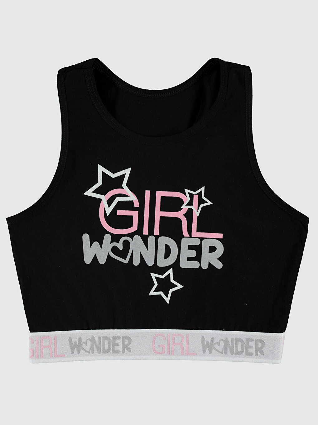 Girls Kız Çocuk Büstiyer 8-12 Yaş Siyah