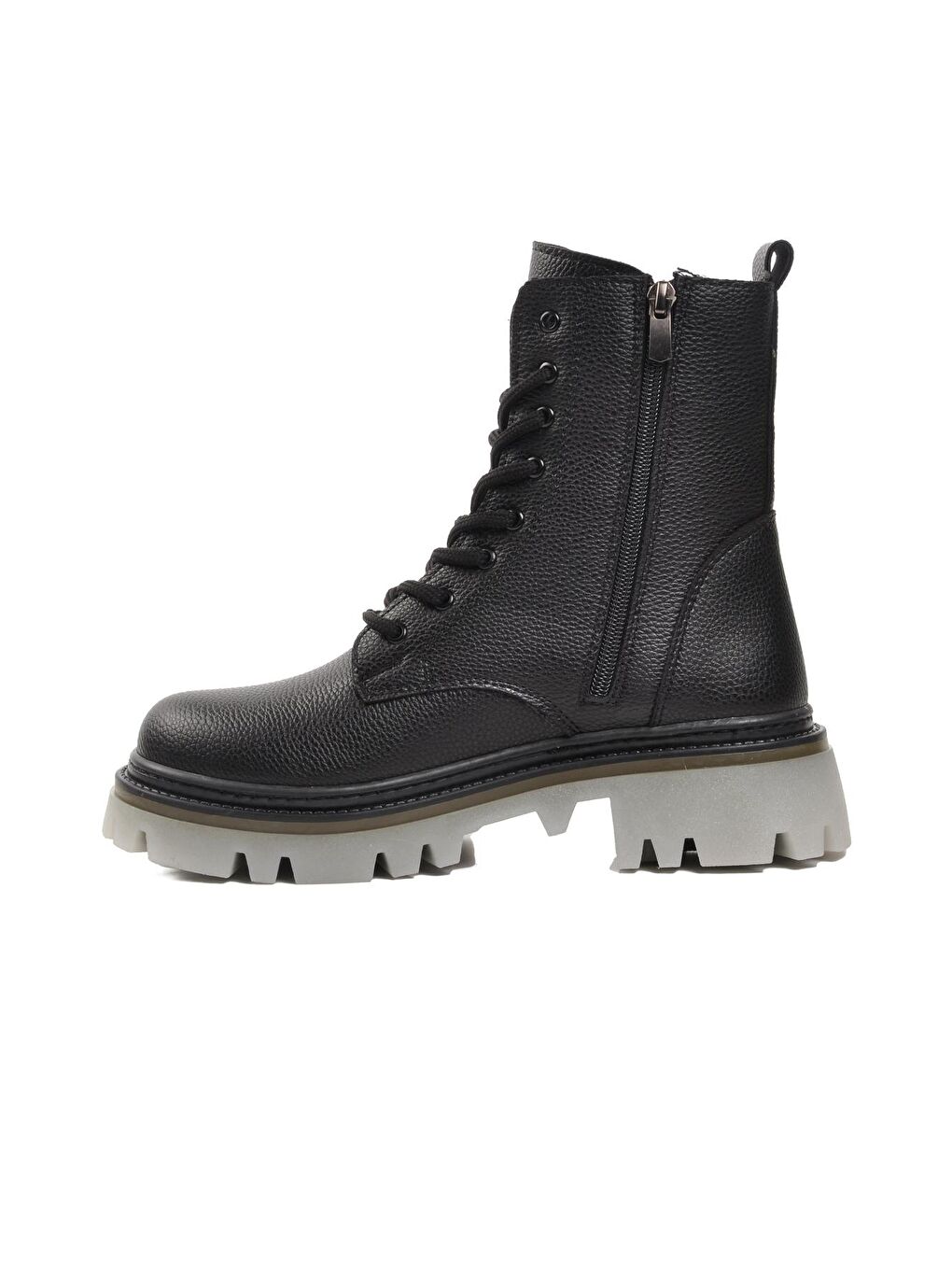 332086 Siyah İçi Polarlı Kadın Postal Bot-1