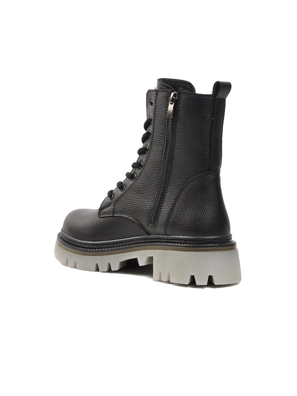 332086 Siyah İçi Polarlı Kadın Postal Bot-3