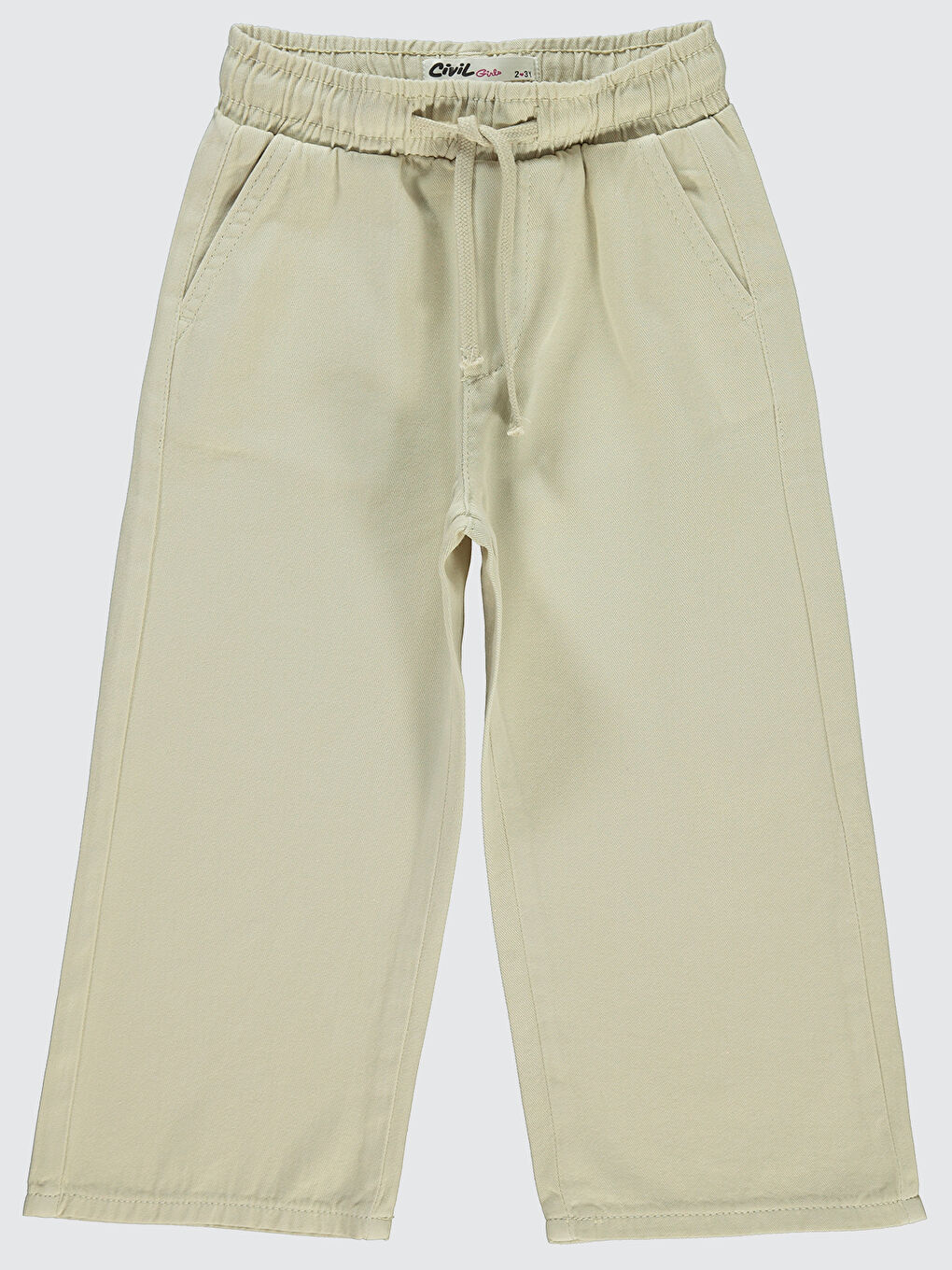 Girls Kız Çocuk Pantolon 2-5 Yaş Bej