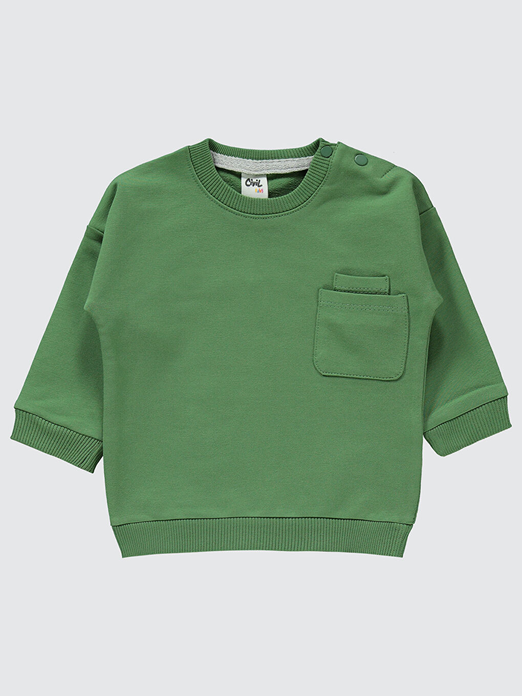 Baby Bebek Takım 6-18 Ay Açık Haki-2