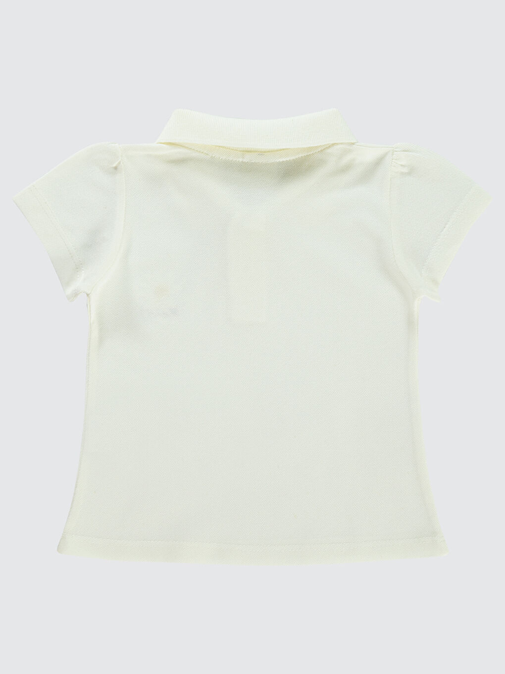Baby Kız Bebek Tişört 6-18 Ay Ekru-1