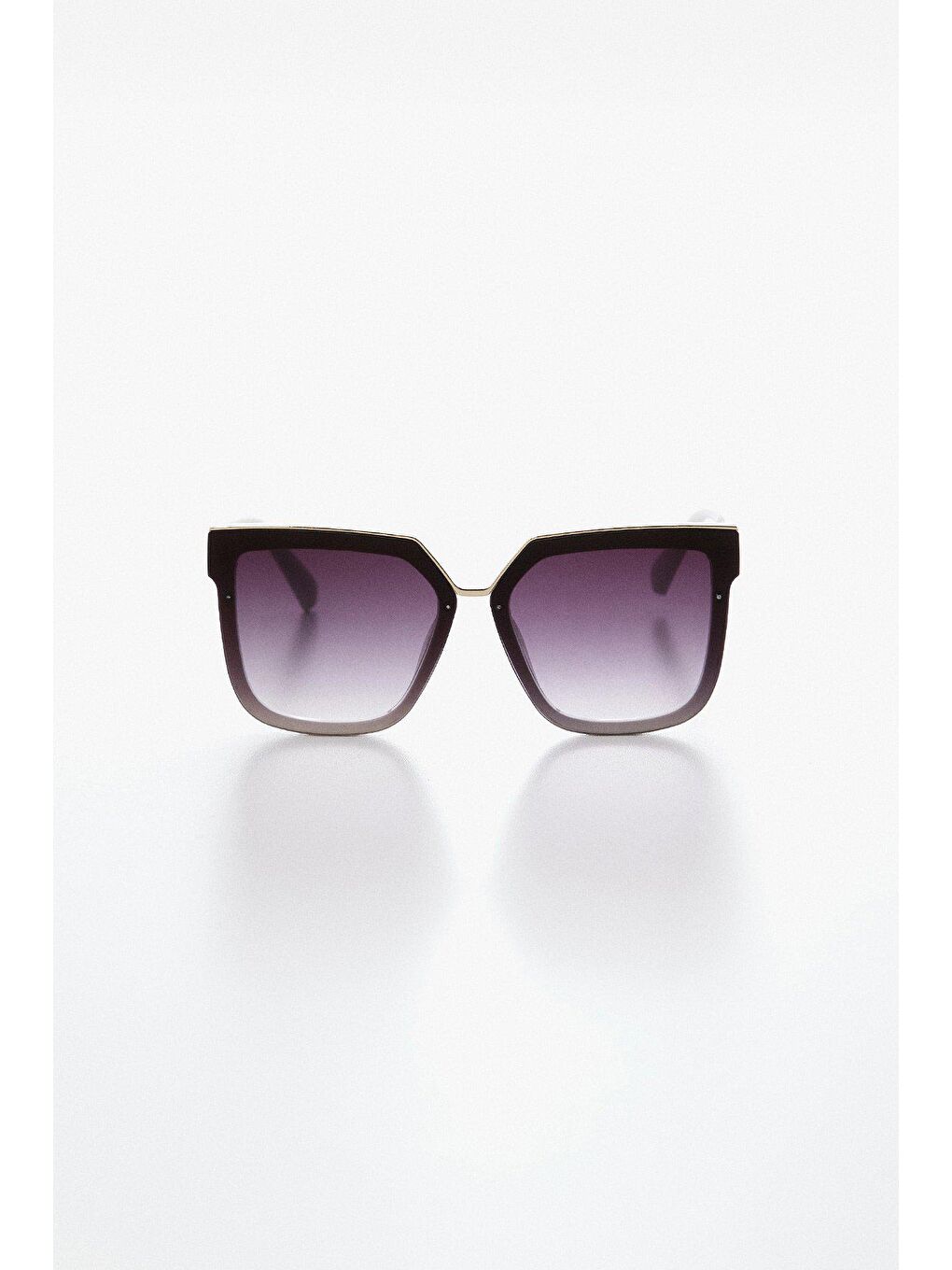 Beyaz Kare Kemik Güneş Gözlüğü