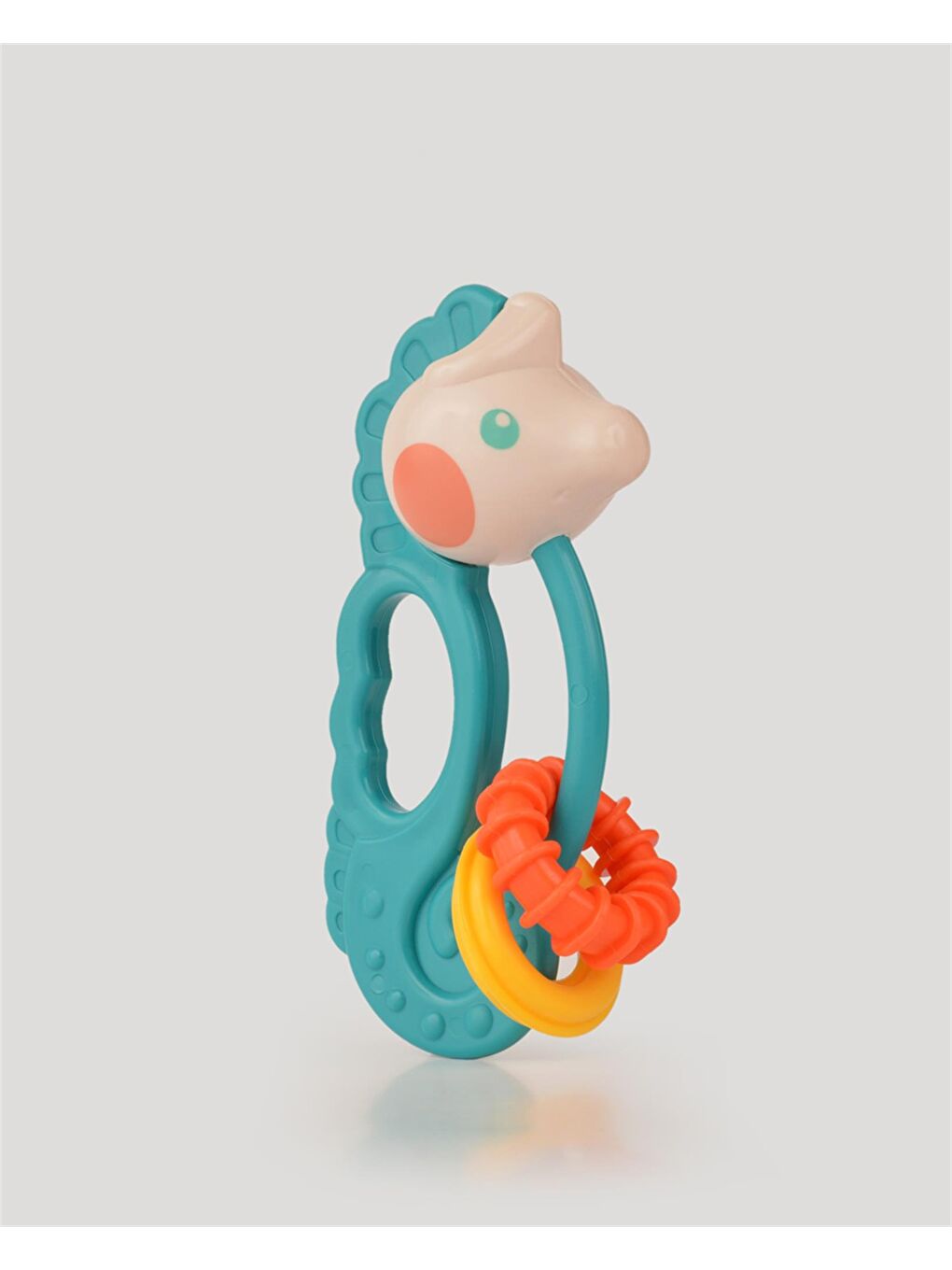 Denizatı Diş Kaşıyıcı & Çıngırak-Turkuaz-1