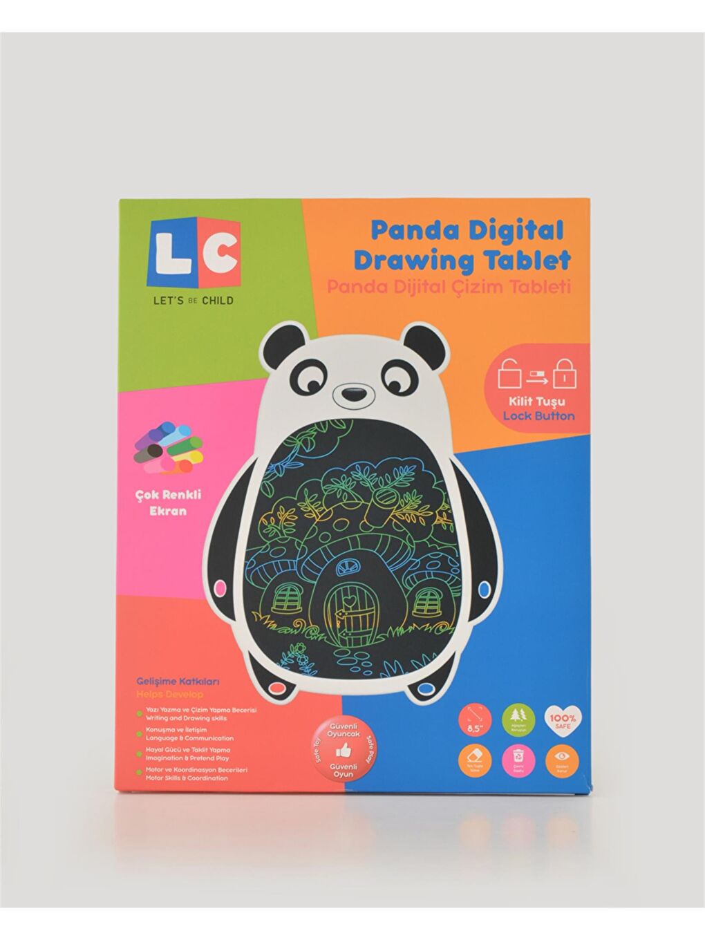 Dijital Panda Çizim Tableti 8,5"-1