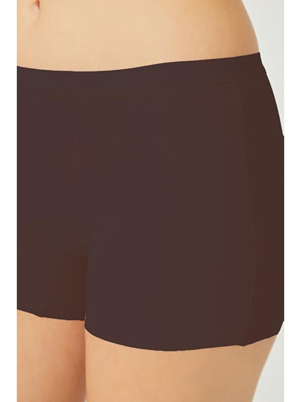 Karışık Basic Lazer Kesim Dikişsiz Kadın Boxer Külot 3'Lü Paket - 2-5