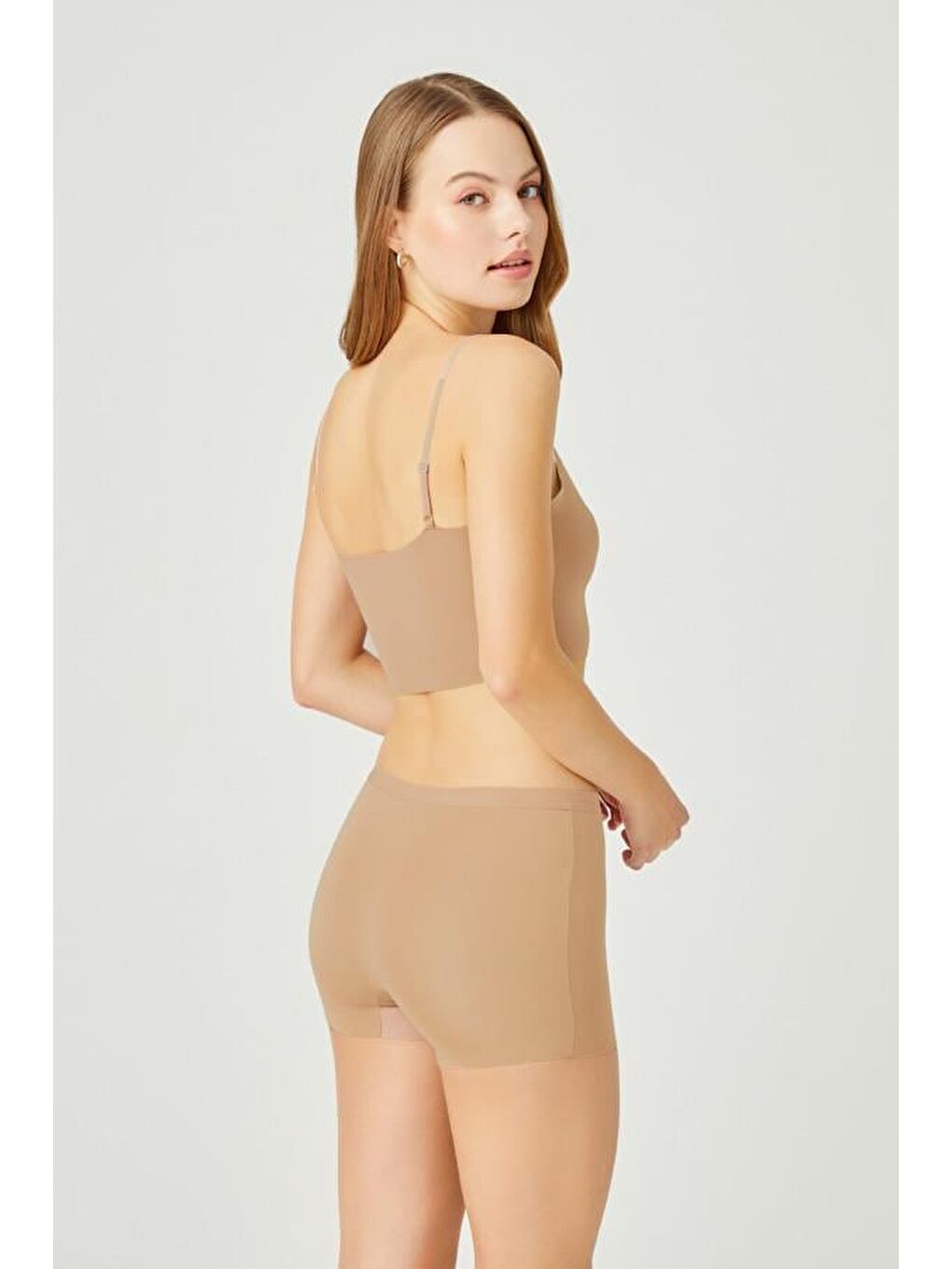 Karışık Basic Lazer Kesim Dikişsiz Kadın Boxer Külot 3'Lü Paket - 2-6