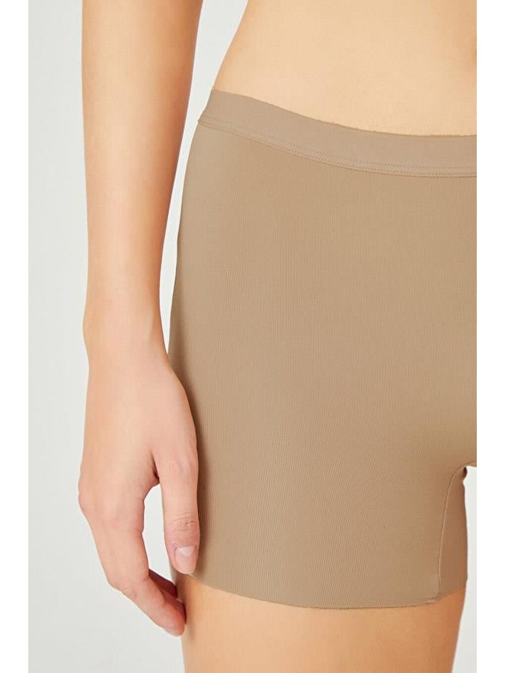 Karışık Basic Lazer Kesim Dikişsiz Kadın Boxer Külot 3'Lü Paket - 2-9