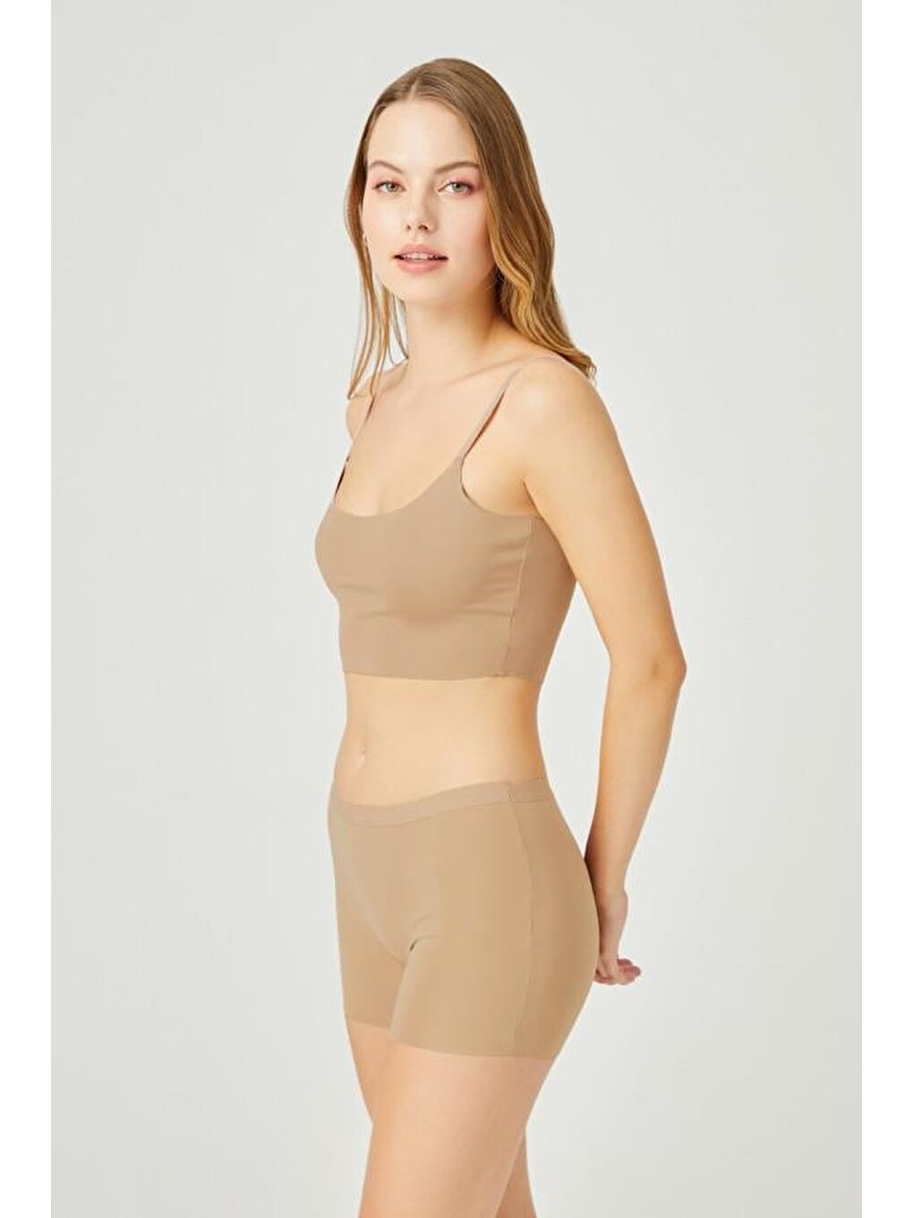 Karışık Basic Lazer Kesim Dikişsiz Kadın Boxer Külot 3'Lü Paket - 2-10