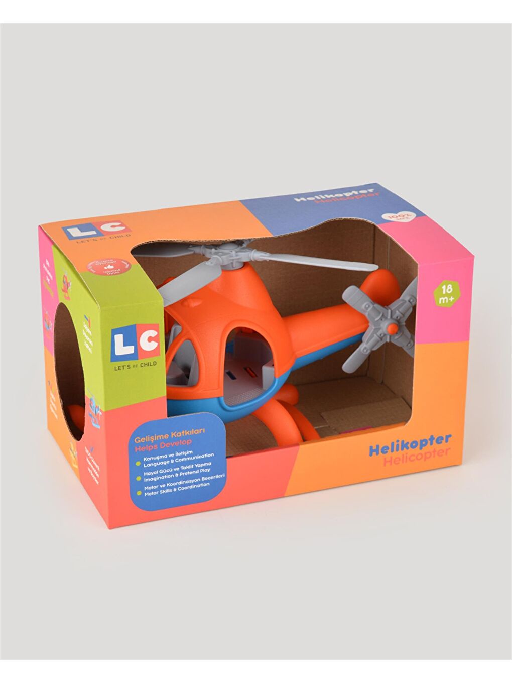 Büyük Helikopter Turuncu-Mavi-7