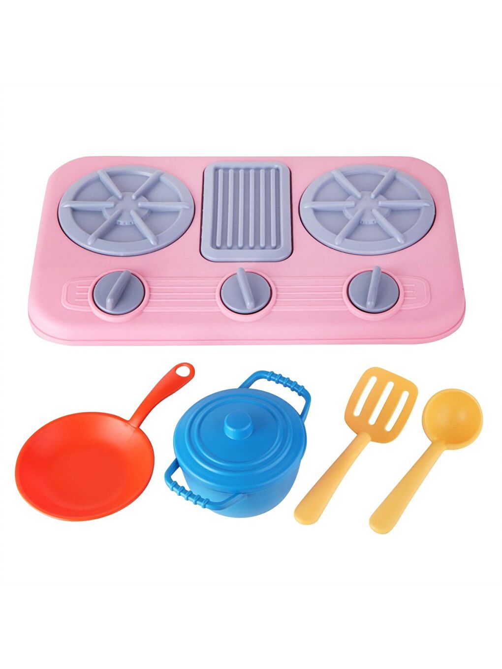 Oyuncak Açık Pembe Ocaklı Mutfak Seti-3
