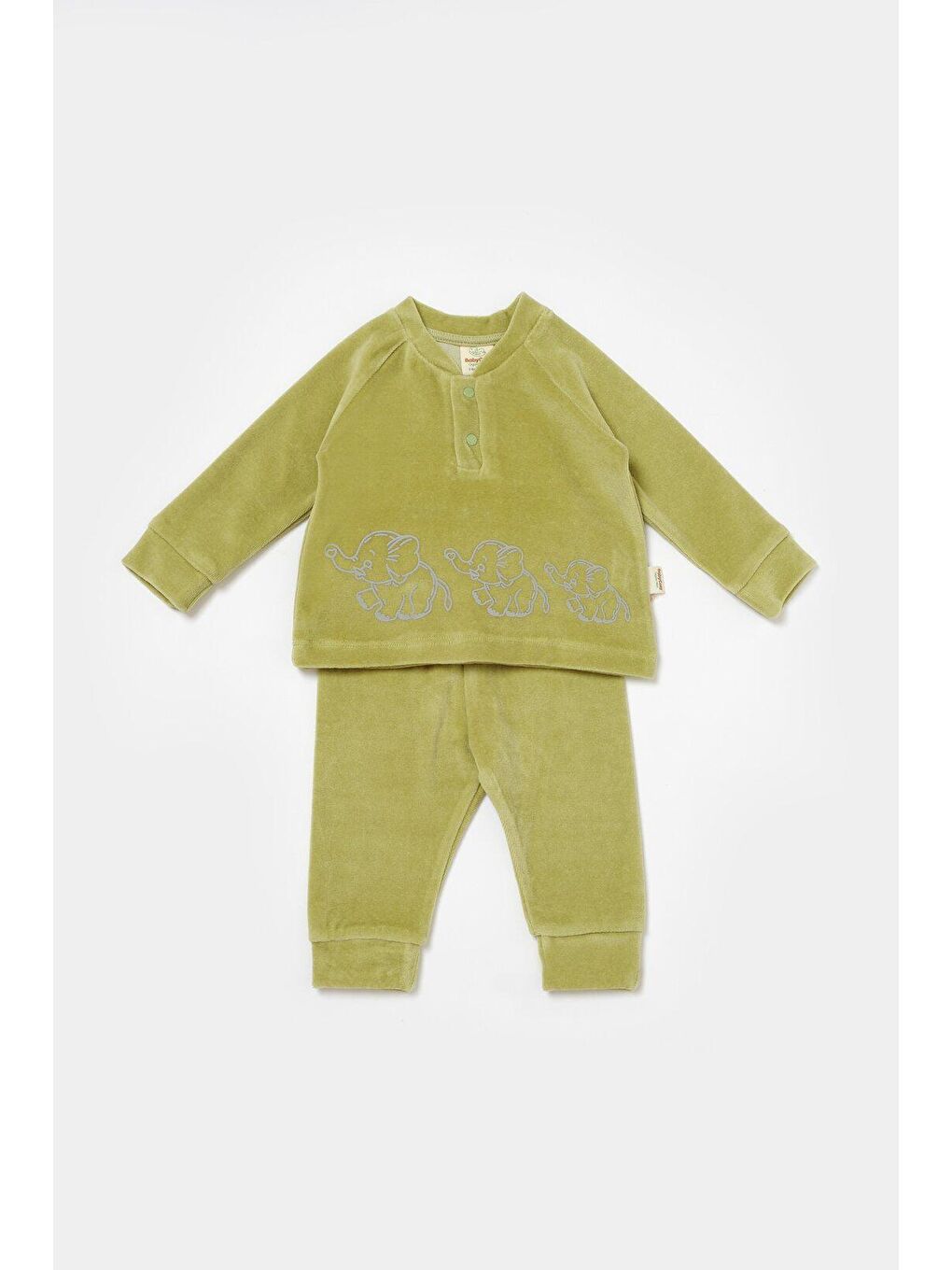 Yeşil Kadife Alt & Üst Takım-1