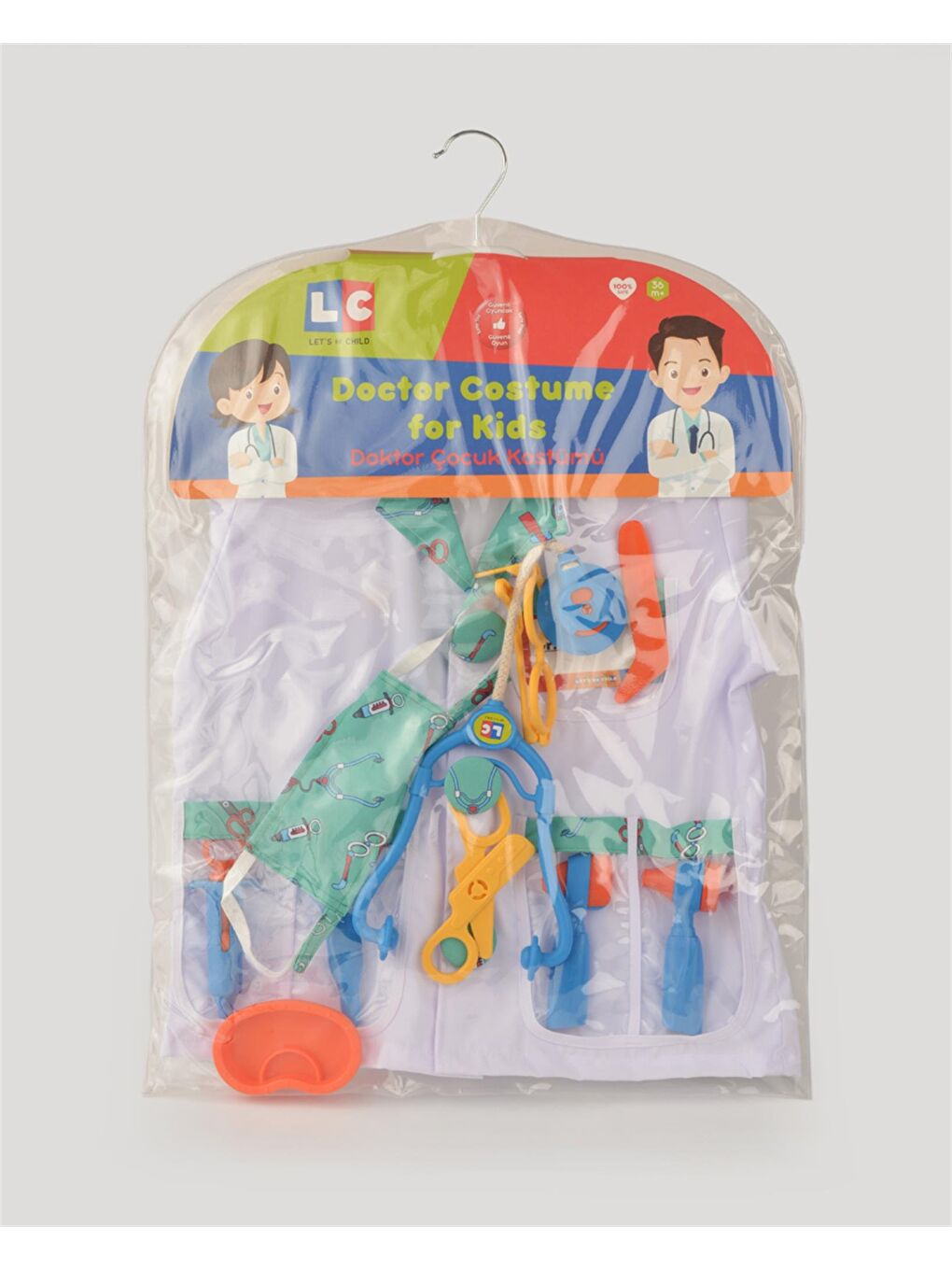 Mavi Doktor Seti ve Çocuk Kostümü-6