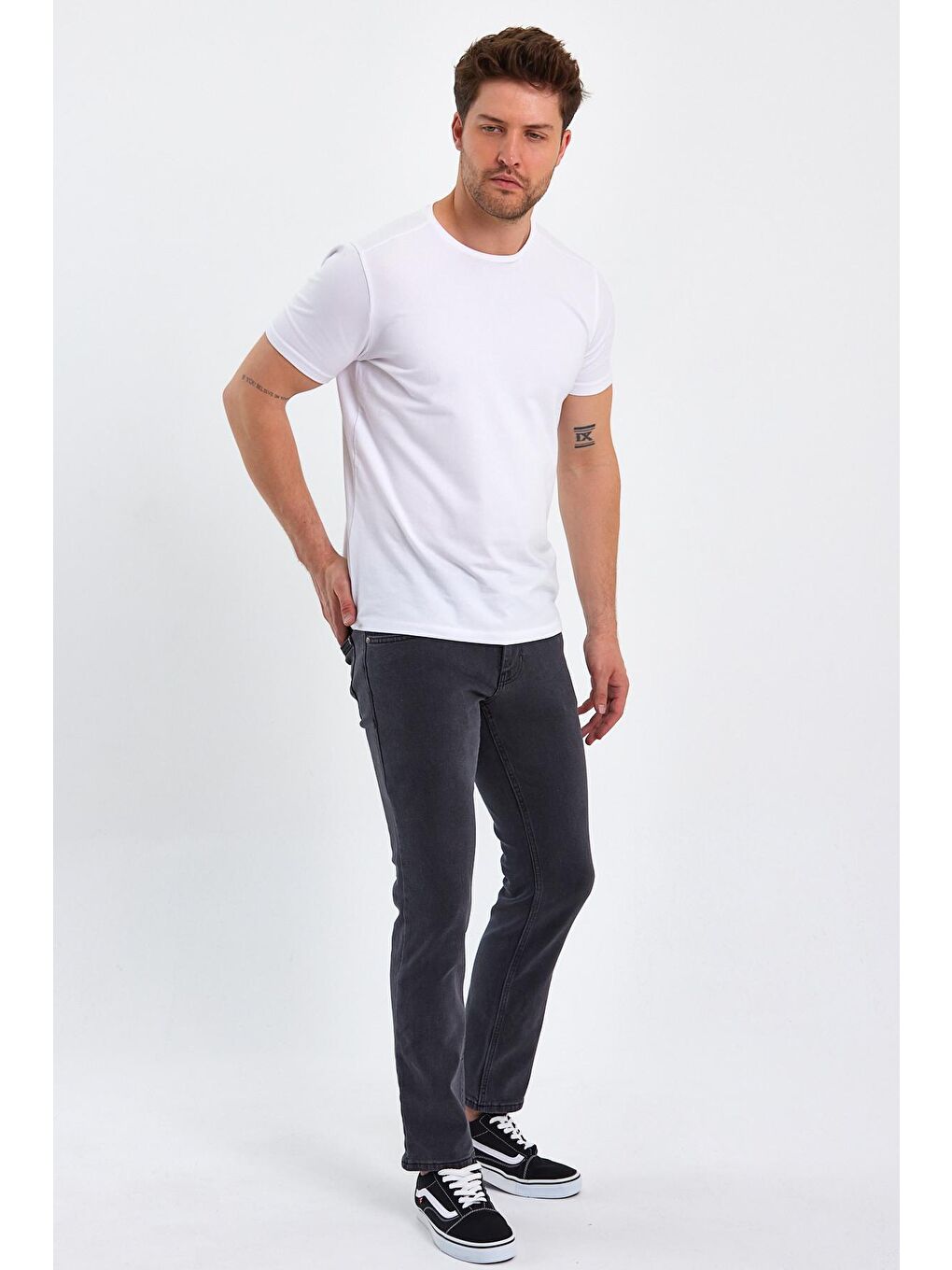 Gri Montana 121 Regular Erkek Jean-3