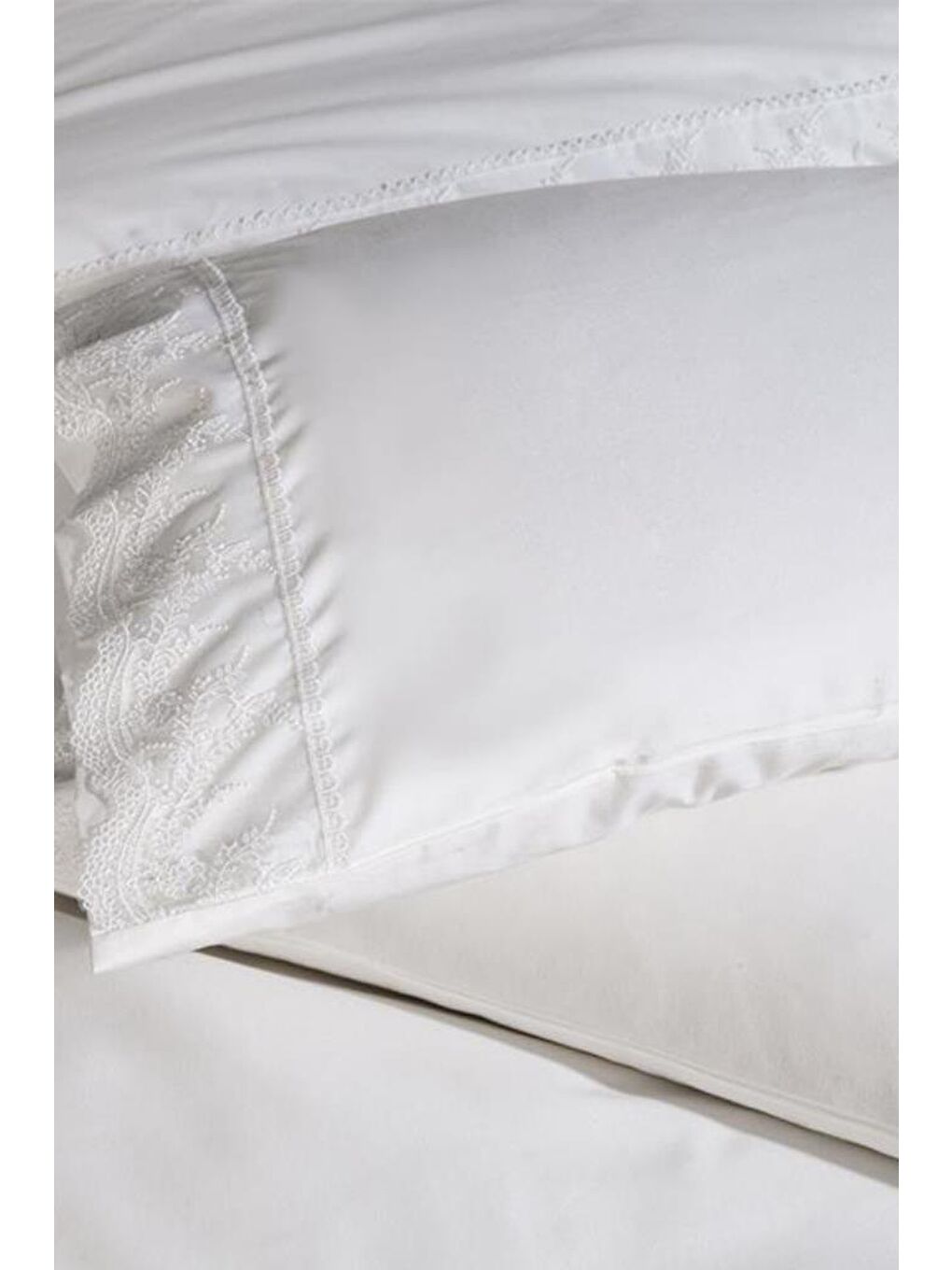 Karışık Fransız Dantelli Elani Çeyizlik Nevresim Takımı Krem-3