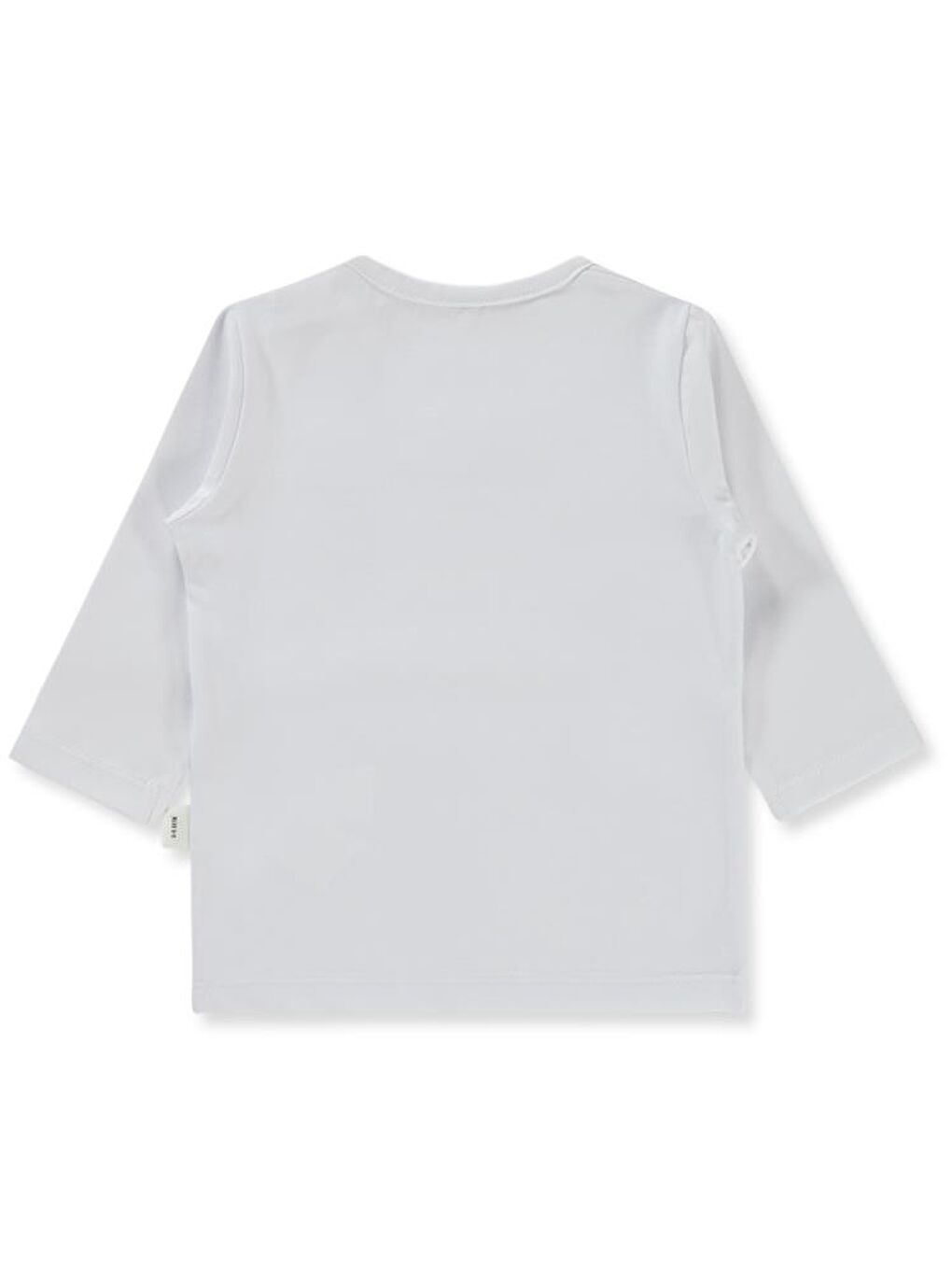 Baby Basic 6-18 Ay Sweatshirt - Beyaz 12-18 Ay-1