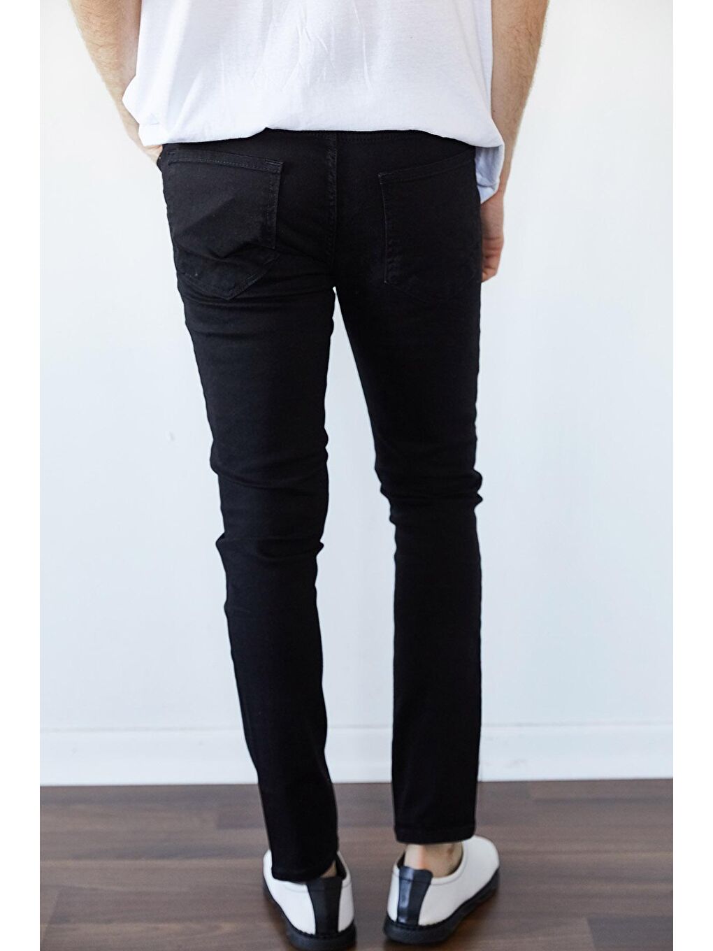 XHAN Siyah Slim Fit Jean Pantolon 1KXE5-44256-02 - 2