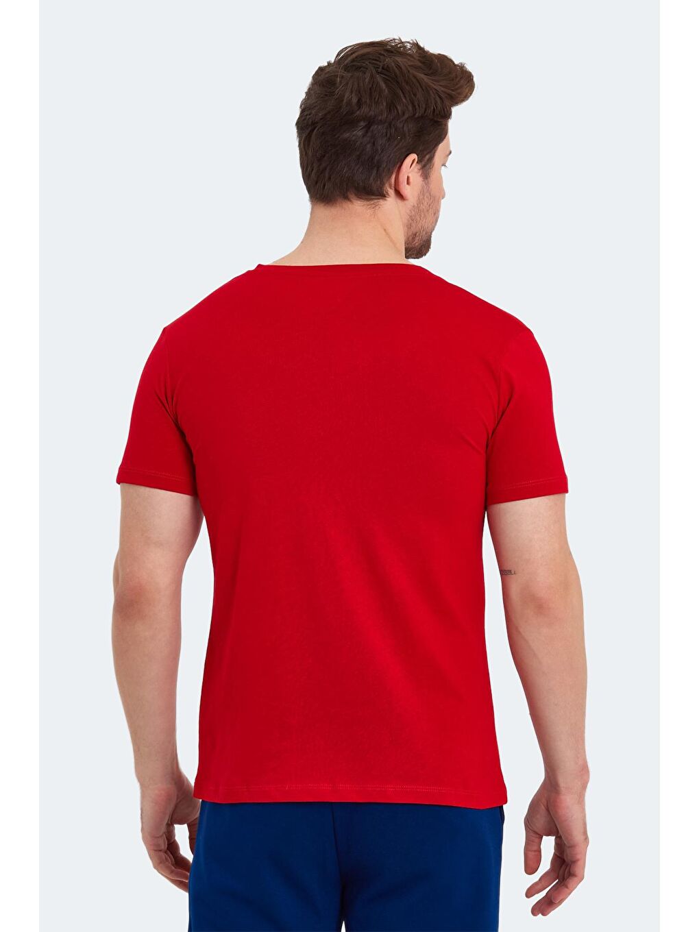 SLAZENGER Kırmızı SARGON KTN Erkek T-Shirt Kırmızı - 1