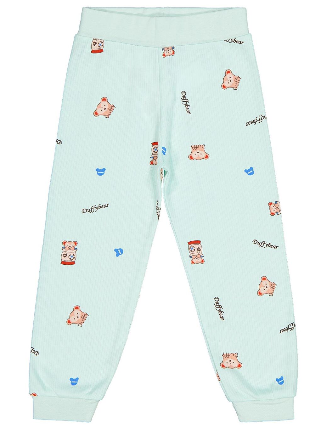 Yeşil Girls Ayıcık Baskılı 2-5 Yaş Eşofman Altı