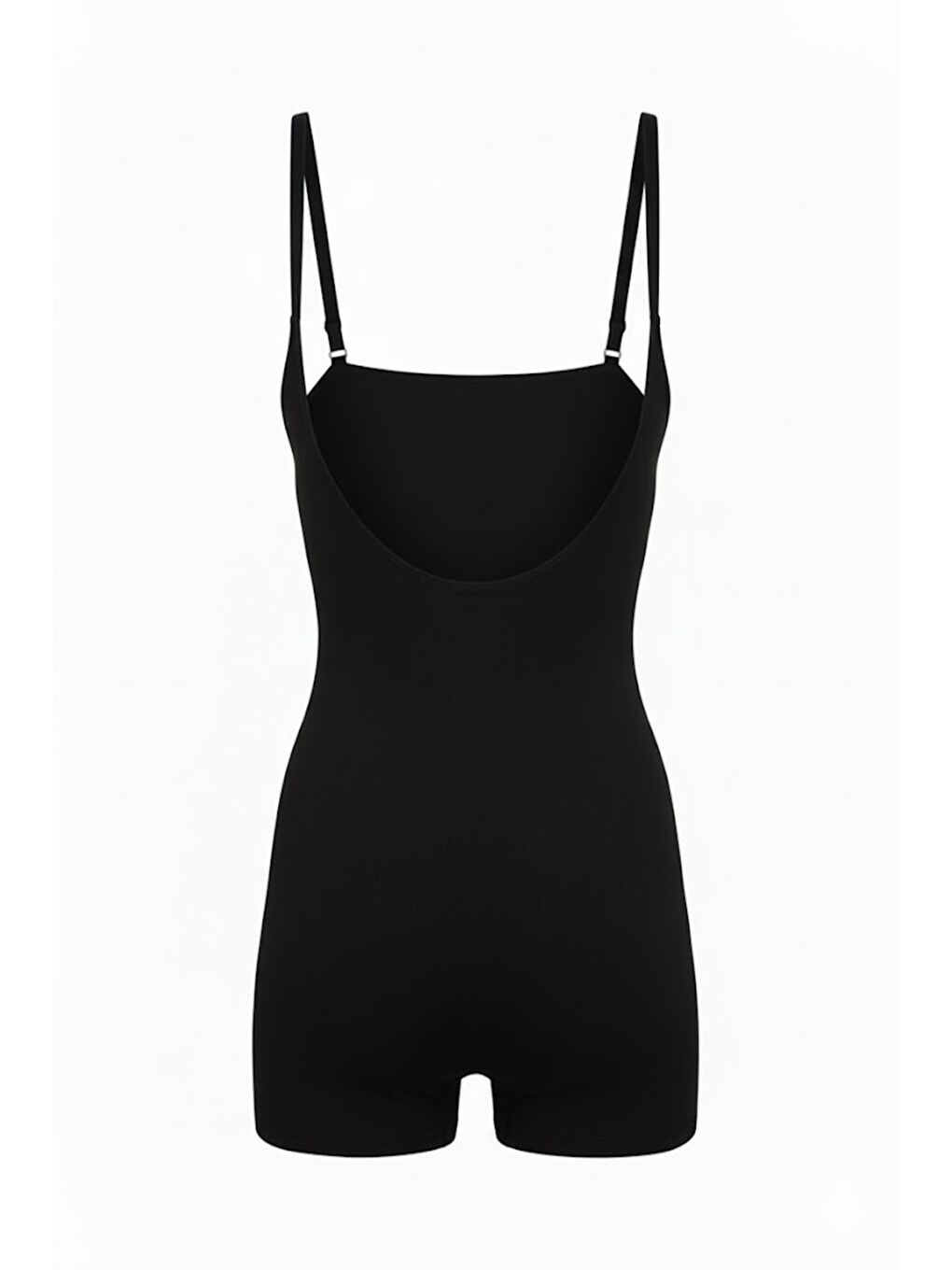 C12058 Göğsü Açık Paçalı Korse Siyah