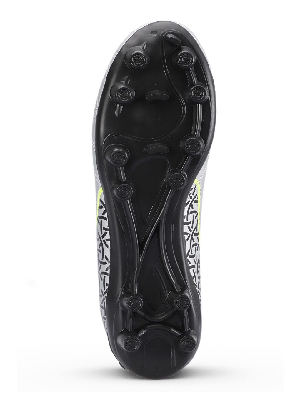 HINO KR Erkek Çocuk Halı Saha Gri / Siyah Futbol Ayakkabısı-6